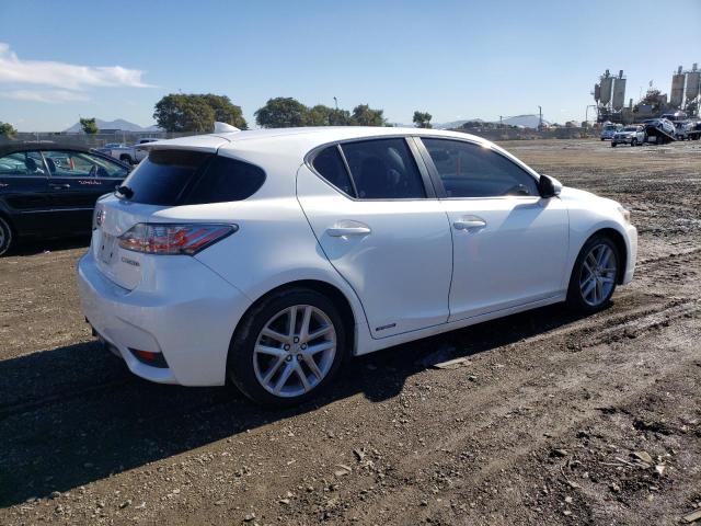 JTHKD5BH8F2227848 - 2015 LEXUS CT 200 WHITE photo 3