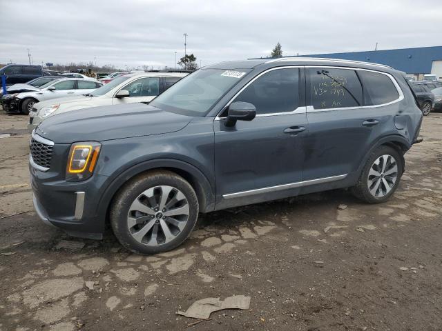 5XYP3DHC0MG181743 - 2021 KIA TELLURIDE EX BLACK photo 1