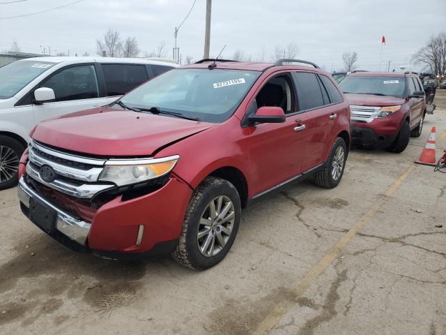 2FMDK3JC5BBB34585 - 2011 FORD EDGE SEL MAROON photo 1