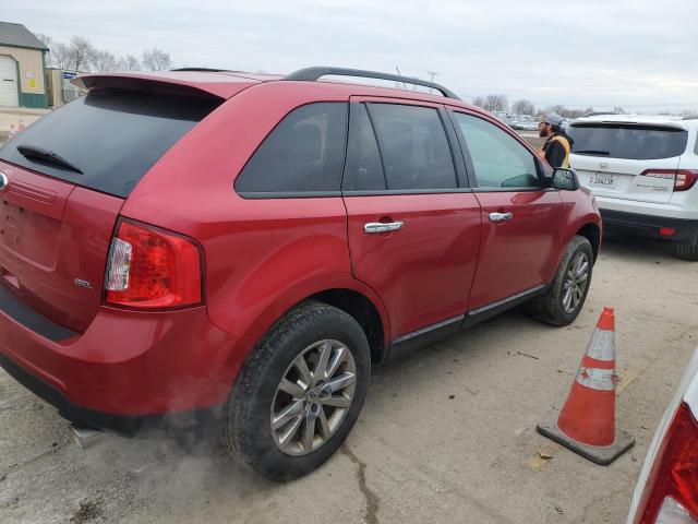 2FMDK3JC5BBB34585 - 2011 FORD EDGE SEL MAROON photo 3