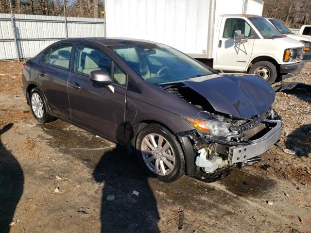 19XFB2F87CE053643 - 2012 HONDA CIVIC EX GRAY photo 4