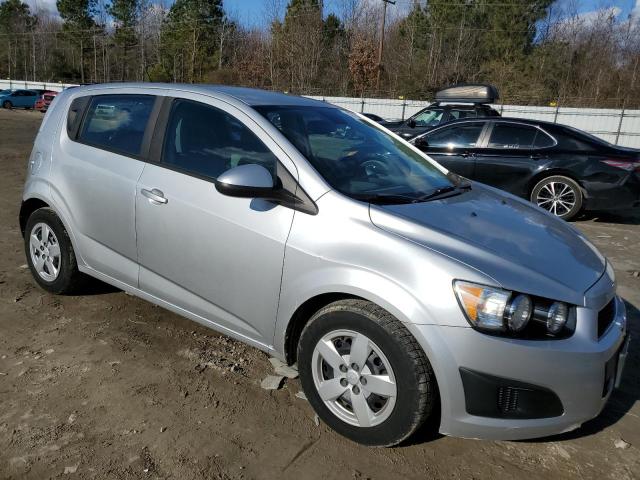 1G1JA6SH9D4184398 - 2013 CHEVROLET SONIC LS SILVER photo 4