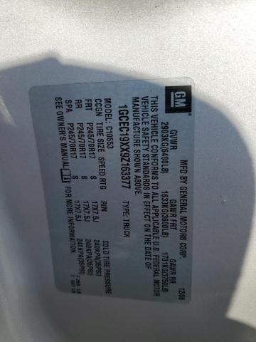 1GCEC19XX9Z163377 - 2009 CHEVROLET SILVERADO C1500 Mavi foto 13