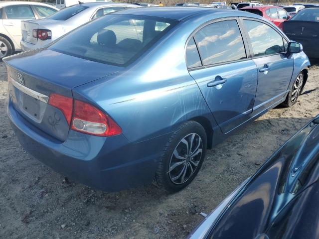 2HGFA1F52AH510350 - 2010 HONDA CIVIC LX BLUE photo 3