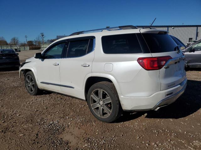 1GKKNXLS2HZ202186 - 2017 GMC ACADIA DENALI WHITE photo 2