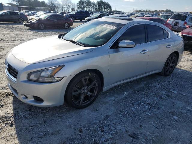 1N4AA5AP4EC430698 - 2014 NISSAN MAXIMA S SILVER photo 1