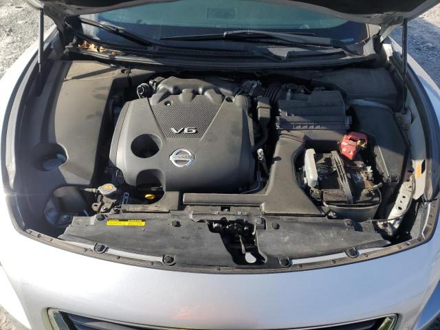 1N4AA5AP4EC430698 - 2014 NISSAN MAXIMA S SILVER photo 11