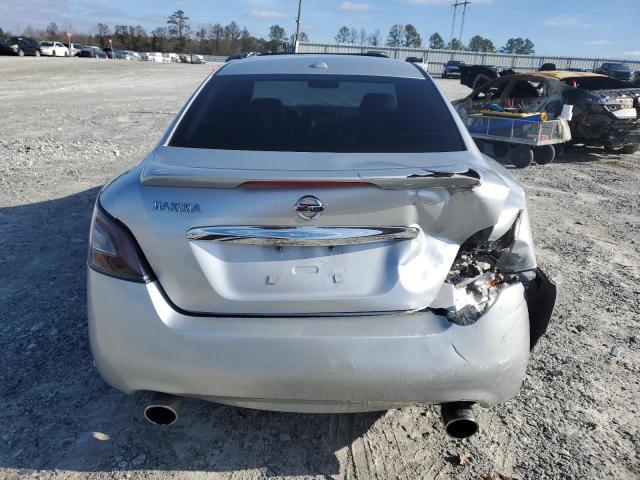 1N4AA5AP4EC430698 - 2014 NISSAN MAXIMA S SILVER photo 6