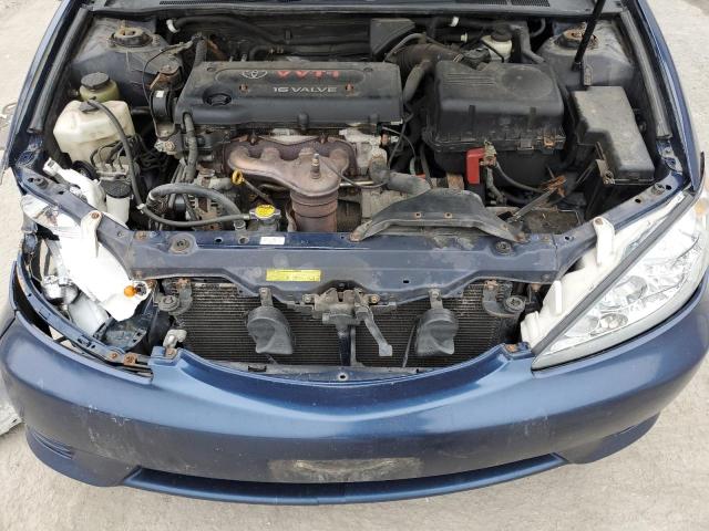 4T1BE32K65U090986 - 2005 TOYOTA CAMRY LE BLUE photo 11