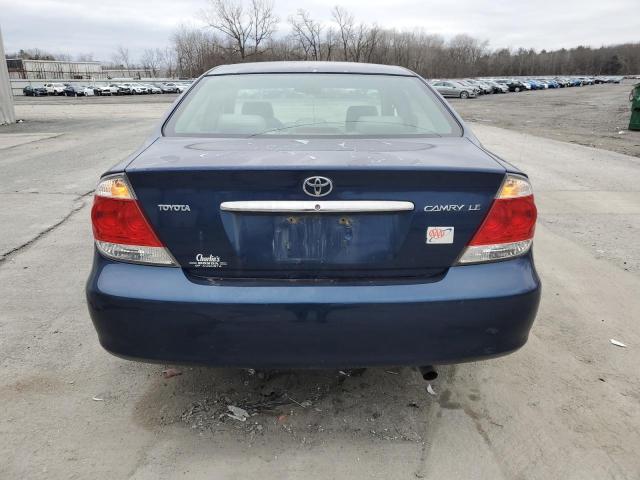 4T1BE32K65U090986 - 2005 TOYOTA CAMRY LE BLUE photo 6
