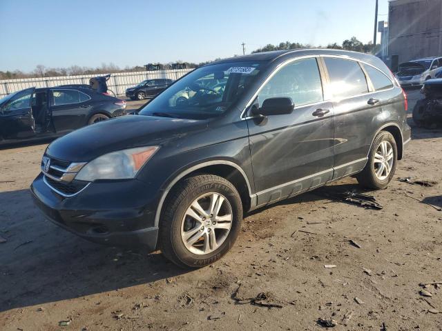 5J6RE4H75AL090077 - 2010 HONDA CR-V EXL BLACK photo 1