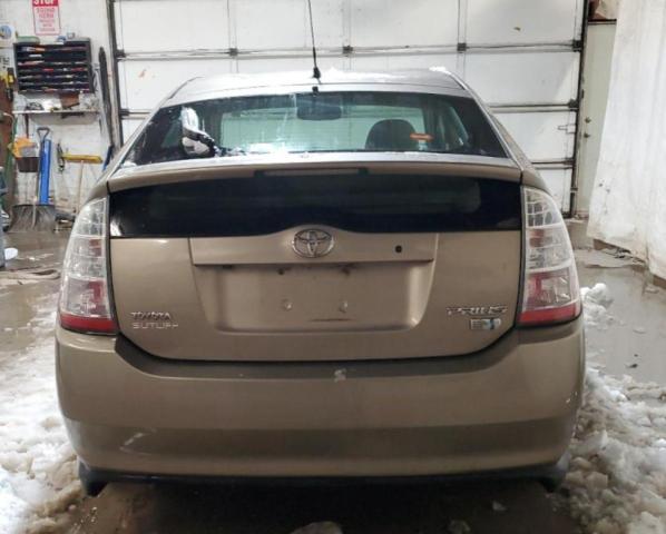 JTDKB20U573203640 - 2007 TOYOTA PRIUS GOLD photo 6