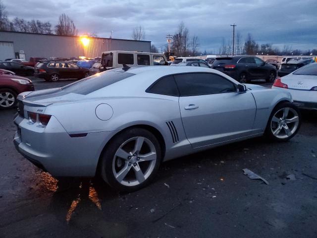 2G1FC1EV7A9106179 - 2010 CHEVROLET CAMARO LT SILVER photo 3