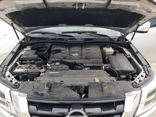 JN8AY2AC0M9145675 - 2021 NISSAN ARMADA SV SILVER photo 12