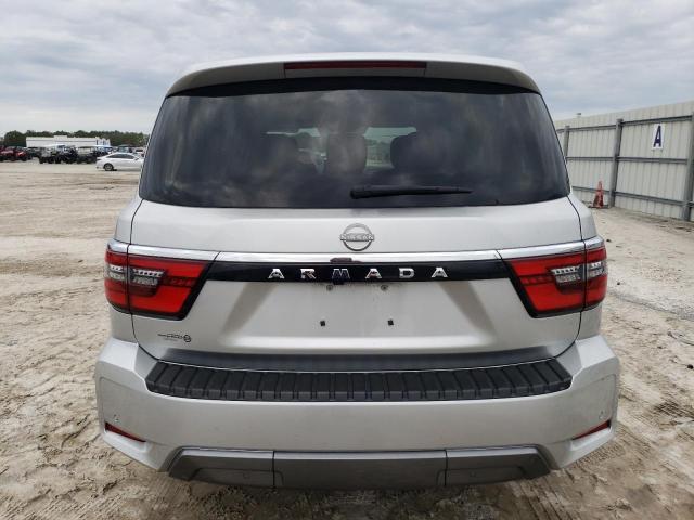 JN8AY2AC0M9145675 - 2021 NISSAN ARMADA SV SILVER photo 6