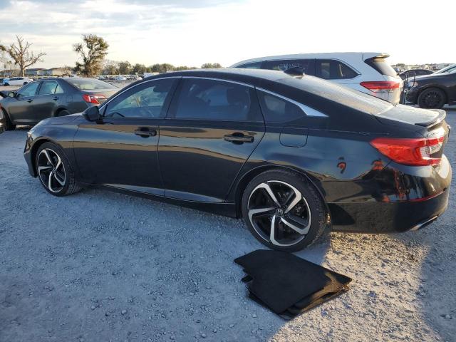 1HGCV1F34JA120726 - 2018 HONDA ACCORD SPORT Սև լուսանկար 2