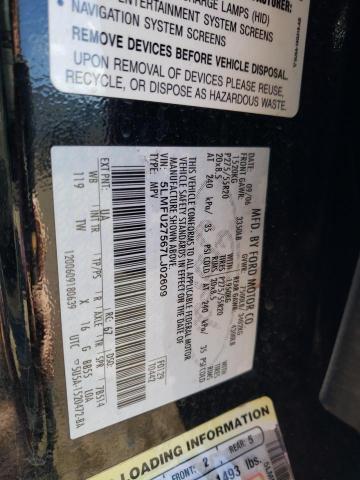 5LMFU27567LJ02609 - 2007 LINCOLN NAVIGATOR შავი ფოტო 13