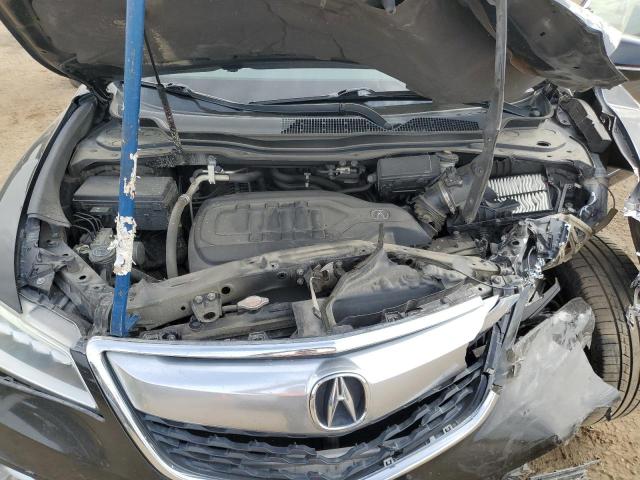 5FRYD4H20EB044446 - 2014 ACURA MDX Чорний фото 12
