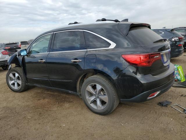 5FRYD4H20EB044446 - 2014 ACURA MDX Чорний фото 2