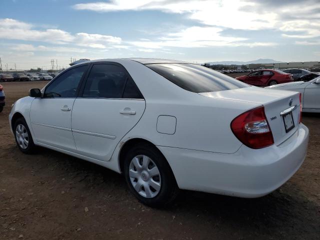 4T1BE32K72U591302 - 2002 TOYOTA CAMRY LE WHITE photo 2