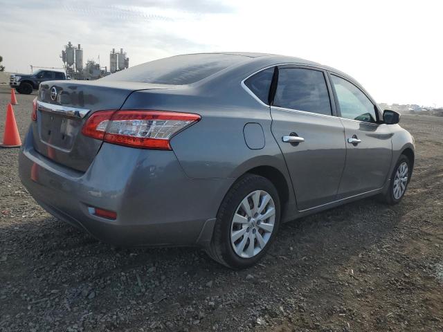 3N1AB7AP3FY269775 - 2015 NISSAN SENTRA S GRAY photo 3