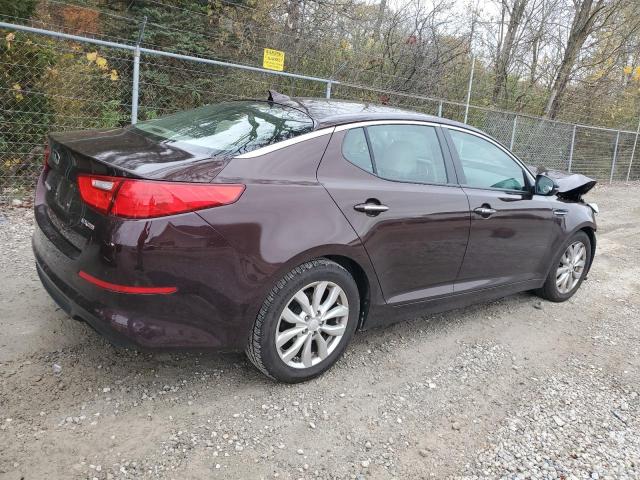 5XXGN4A72EG293800 - 2014 KIA OPTIMA EX BURGUNDY photo 3
