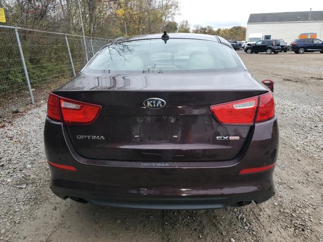 5XXGN4A72EG293800 - 2014 KIA OPTIMA EX BURGUNDY photo 6