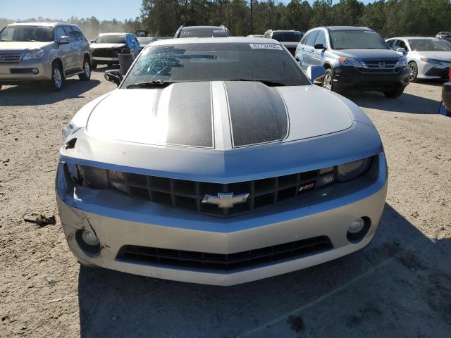 2G1FB1E34D9159962 - 2013 CHEVROLET CAMARO LT SILVER photo 5