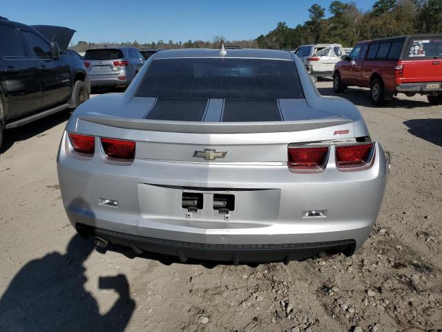 2G1FB1E34D9159962 - 2013 CHEVROLET CAMARO LT SILVER photo 6