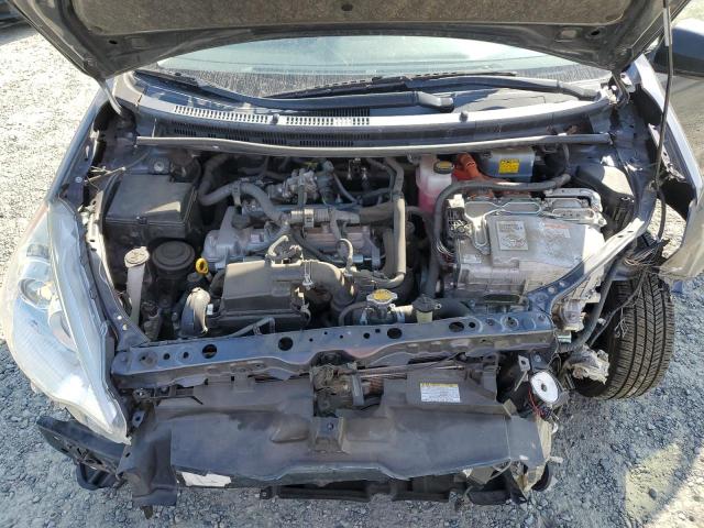 JTDKDTB37D1042798 - 2013 TOYOTA PRIUS C 灰色 照片 11