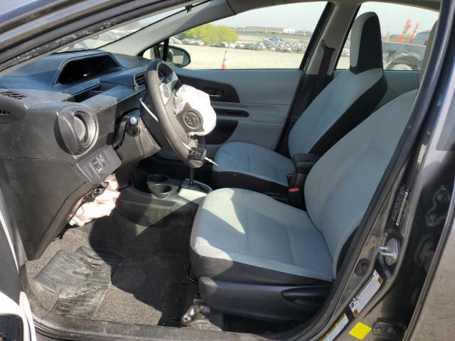 JTDKDTB37D1042798 - 2013 TOYOTA PRIUS C 灰色 照片 7