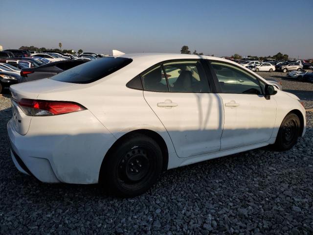 JTDEPMAE4N3024410 - 2022 TOYOTA COROLLA LE WHITE photo 3