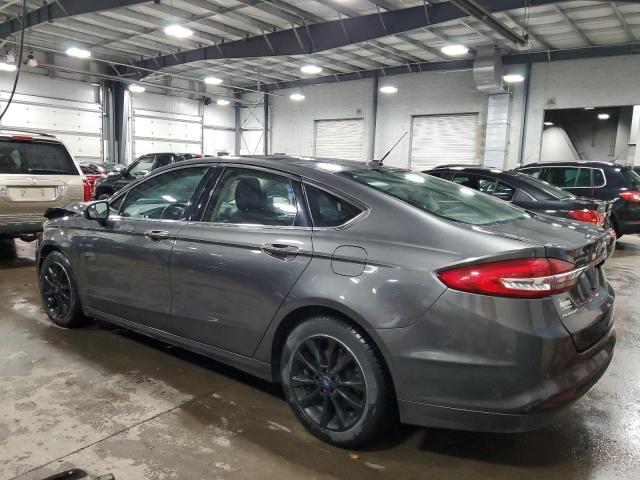 3FA6P0H77HR398817 - 2017 FORD FUSION SE GRAY photo 2