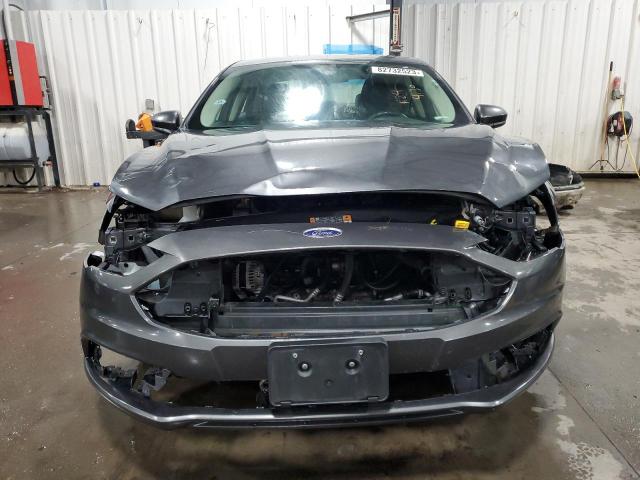 3FA6P0H77HR398817 - 2017 FORD FUSION SE GRAY photo 5