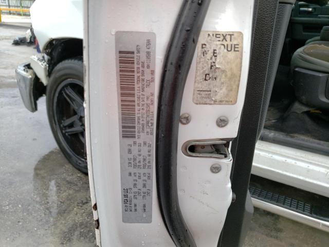 1C6RR6TTXKS561505 - 2019 RAM 1500 CLASS SLT 白色 照片 12