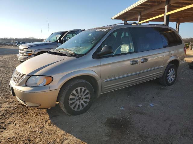 2C4GP54L21R304952 - 2001 CHRYSLER TOWN & COU LXI GOLD photo 1