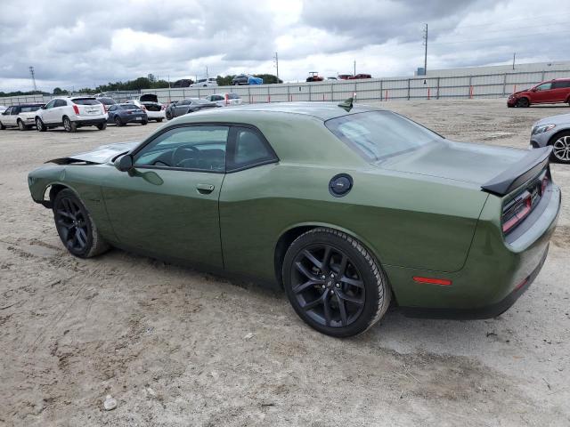 2C3CDZBT9MH615441 - 2021 DODGE CHALLENGER R/T GREEN photo 2