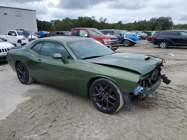 2C3CDZBT9MH615441 - 2021 DODGE CHALLENGER R/T GREEN photo 4