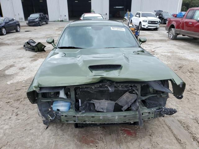 2C3CDZBT9MH615441 - 2021 DODGE CHALLENGER R/T GREEN photo 5