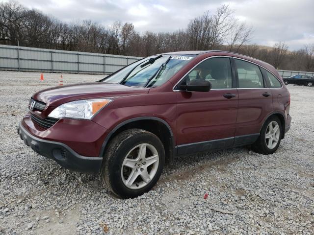 JHLRE38317C060762 - 2007 HONDA CR-V LX MAROON photo 1