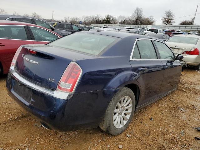 2C3CCAAG0DH659031 - 2013 CHRYSLER 300 BLUE photo 3