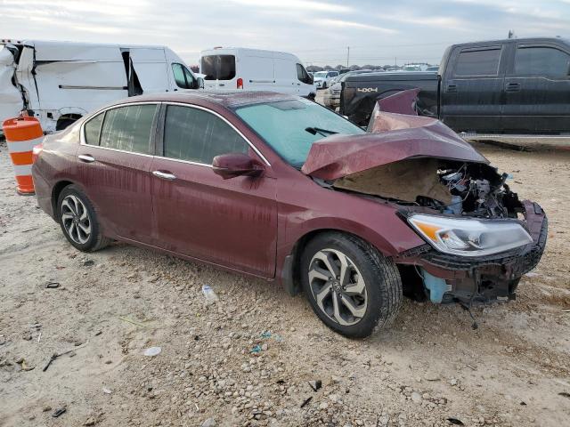 1HGCR2F72GA228106 - 2016 HONDA ACCORD EX BURGUNDY photo 4