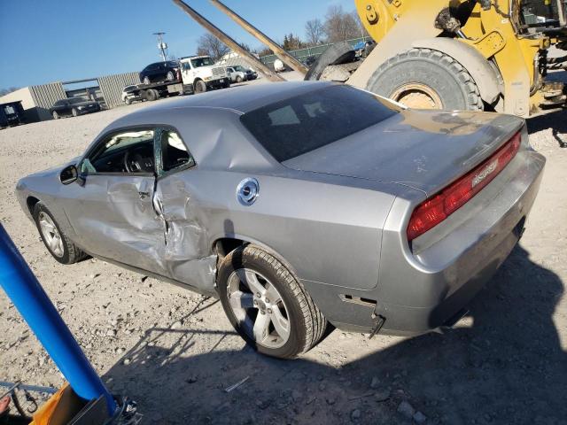 2C3CDYAG1EH298920 - 2014 DODGE CHALLENGER SXT GRAY photo 2