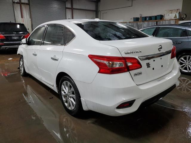 3N1AB7AP9JL622705 - 2018 NISSAN SENTRA S WHITE photo 2