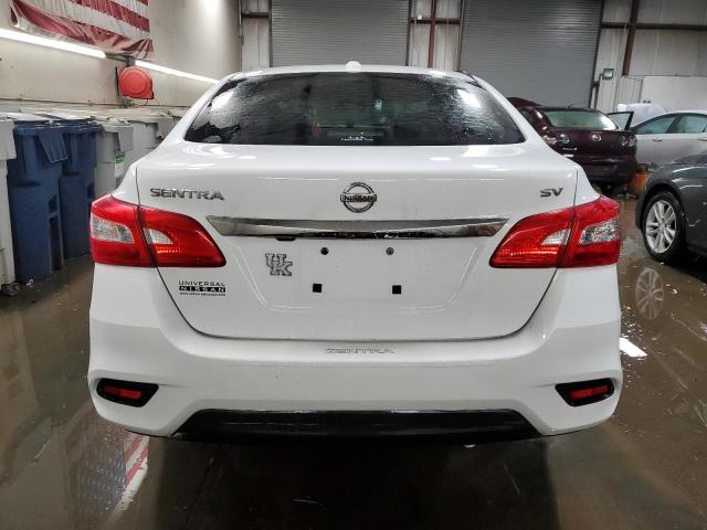 3N1AB7AP9JL622705 - 2018 NISSAN SENTRA S WHITE photo 6