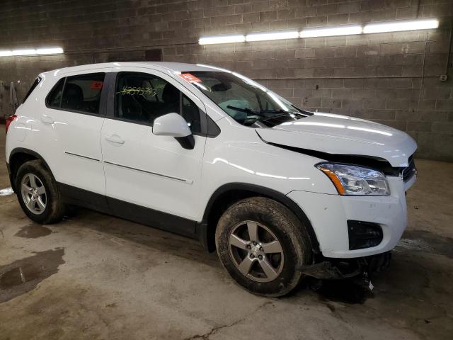 3GNCJNSB1GL127320 - 2016 CHEVROLET TRAX LS WHITE photo 4