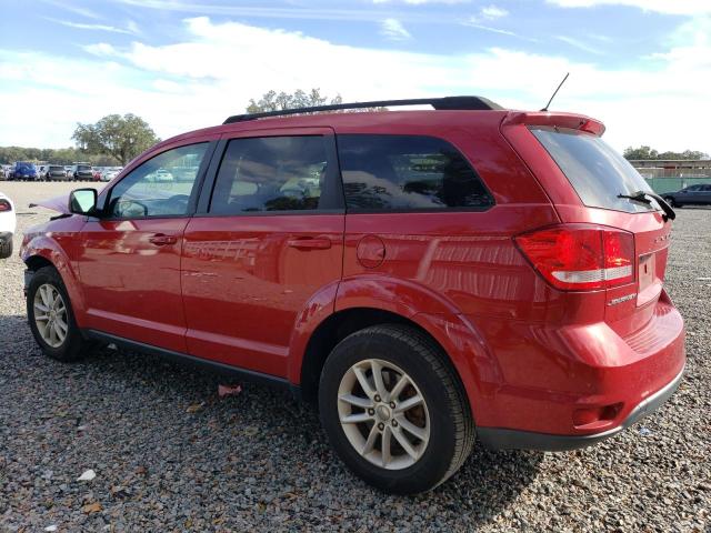 3C4PDCBB5ET180735 - 2014 DODGE JOURNEY SXT RED photo 2