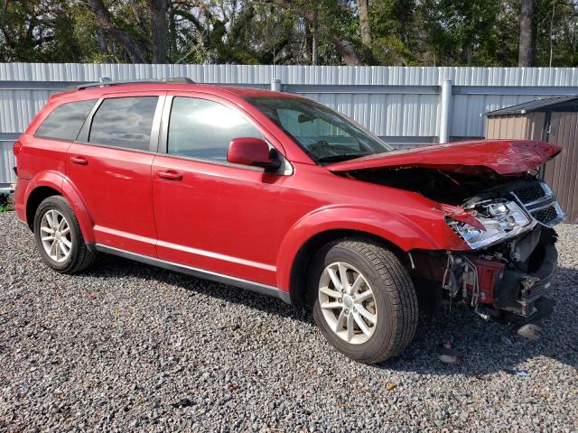 3C4PDCBB5ET180735 - 2014 DODGE JOURNEY SXT RED photo 4