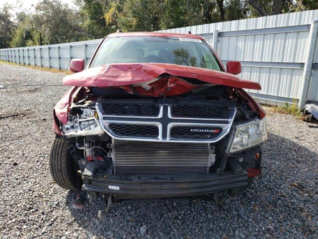 3C4PDCBB5ET180735 - 2014 DODGE JOURNEY SXT RED photo 5