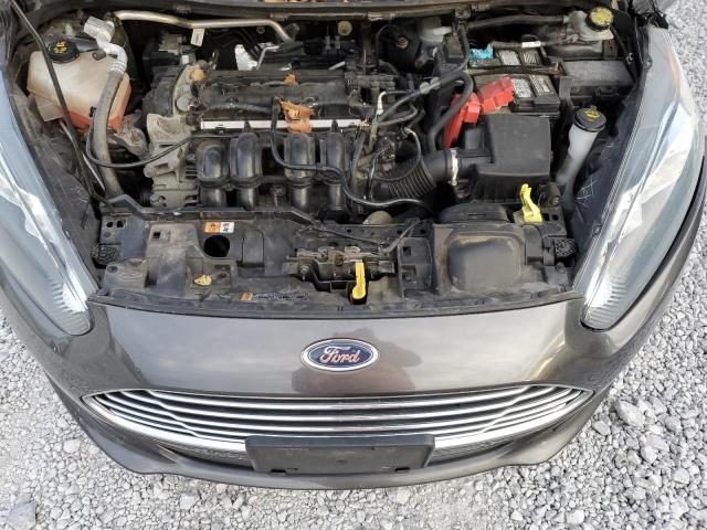 3FADP4EJ6KM128254 - 2019 FORD FIESTA SE Gris photo 11